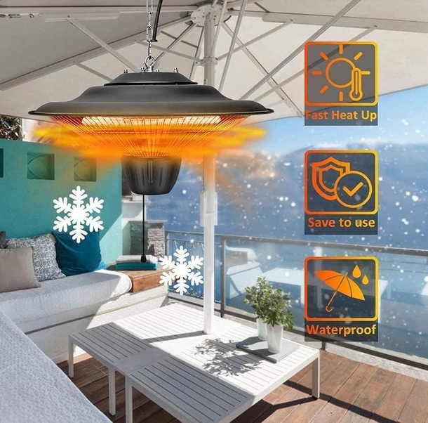 Timer electric heater
